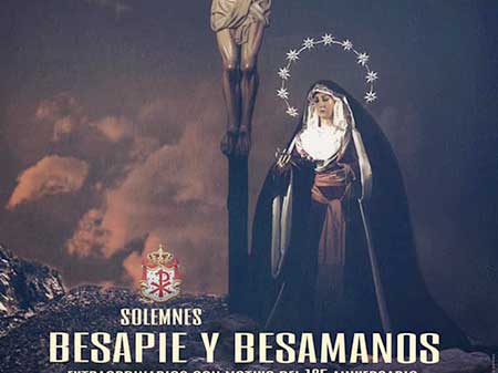 cartel besapie + besamanos expiracion