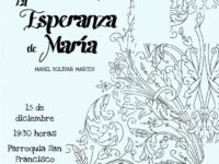 Infografía artística para la presentación de la saya 'La Esperanza de María'