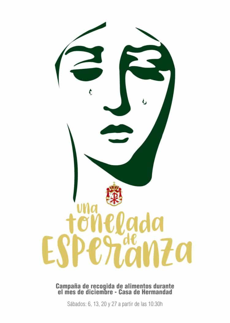 cartel una tonelada de esperanza